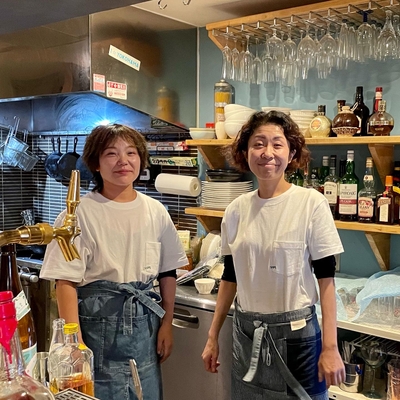 店主のお二人　