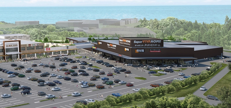 ショッピングセンター“SEA MARK SQUARE”に 日立市初の「スーパービバホーム シーマークスクエア日立店」 2020年10月31日(土)オープン
