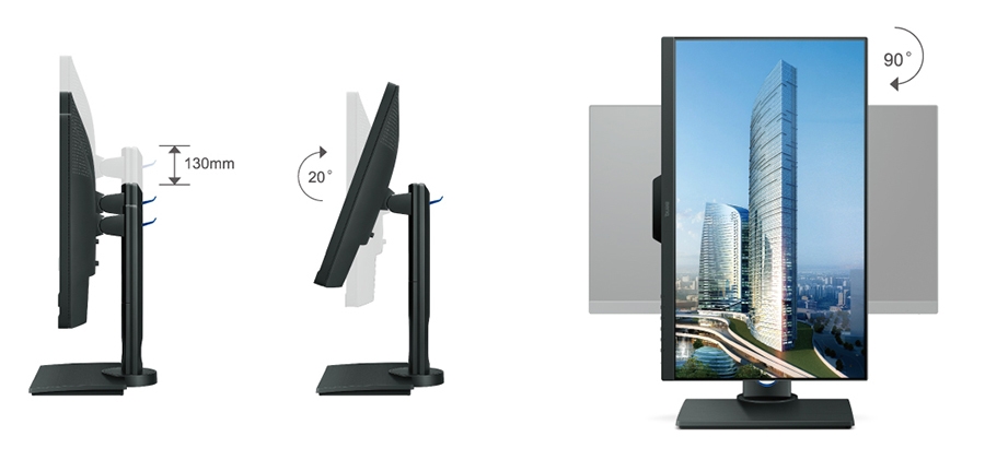 最適な環境に調整可能なエルゴノミクス設計