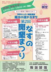 先人の偉業に感謝を込めて、第2回なすの開墾まつり開催