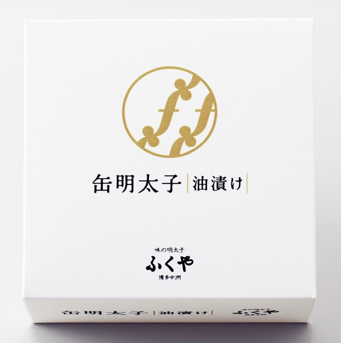 缶明太子 油漬け パッケージ