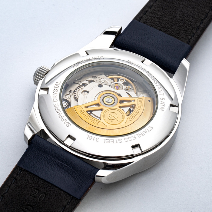 ラピスラズリ・リミテッド オートマチック40 裏蓋