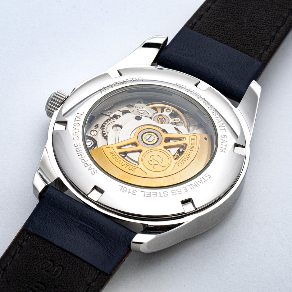 ラピスラズリ・リミテッド オートマチック40 裏蓋