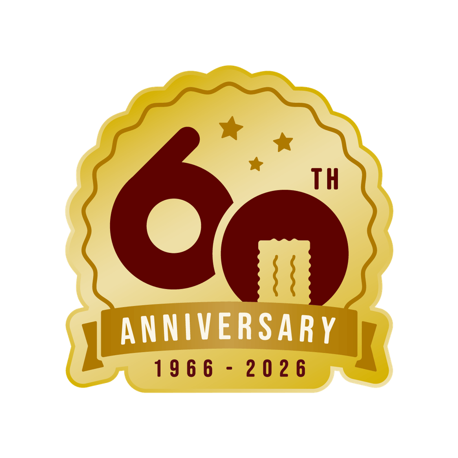 しるこサンド60周年記念ロゴ