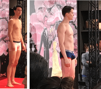 昨年のファッションショーの様子。2018年はリアルマネキンでもっと身近に着用感をチェック!!