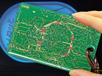 LEDが6個に！改札やタッチ式セキュリティでLEDが光る ICカードケース「東京回路線図＆関西回路線図」が登場　 ～前作はTwitterで12,000RTを達成～