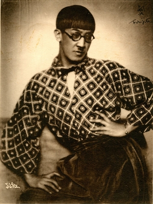 ドラ・カルムス(マダム・ドラ)《藤田嗣治》1925-29年頃 東京藝術大学所蔵