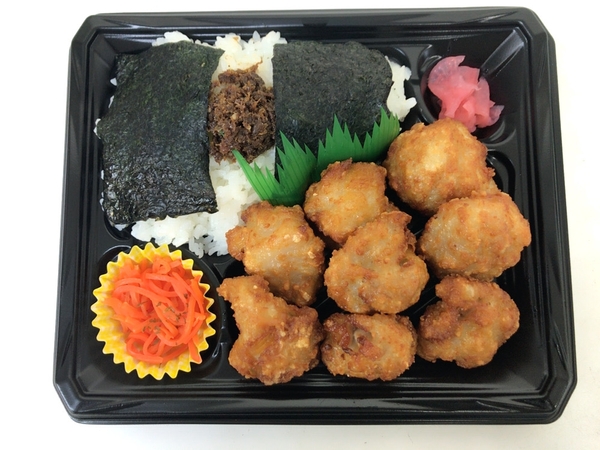 から揚げ弁当画像（画像はイメージです。）