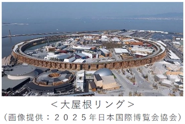 大阪・関西万博会場のシンボル 「大屋根リング」が駅のベンチに！ 阪神なんば線 伝法駅・福駅の新駅舎へ、 檜（ひのき）の柱を活用 ～「循環型経済（サーキュラーエコノミー）」を 体現し、万博のレガシーを次世代へ～