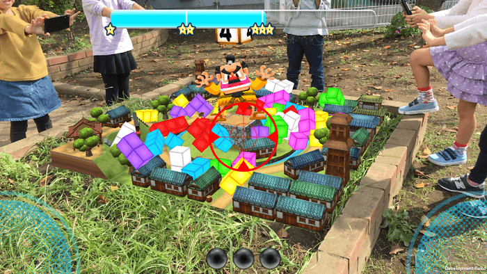 ARで対戦が実現!