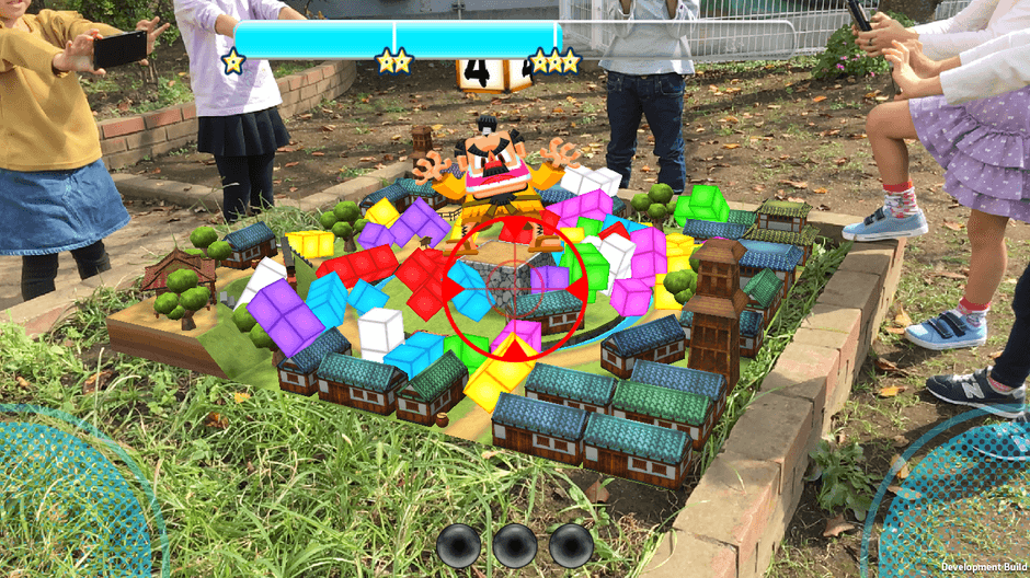 ARで対戦が実現!