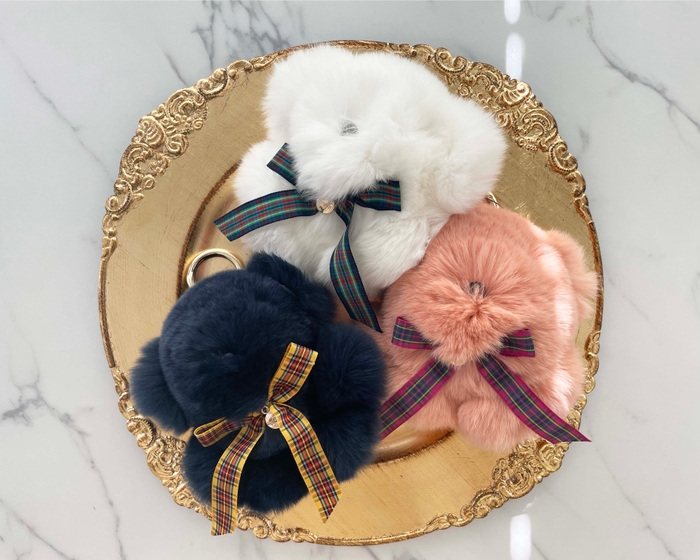 レッキス リボンベアチャーム