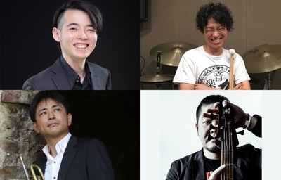 Piano 榎貞雄　Drums 山口圭一 Trumpet 河村貴之　Bass 山本優一郎