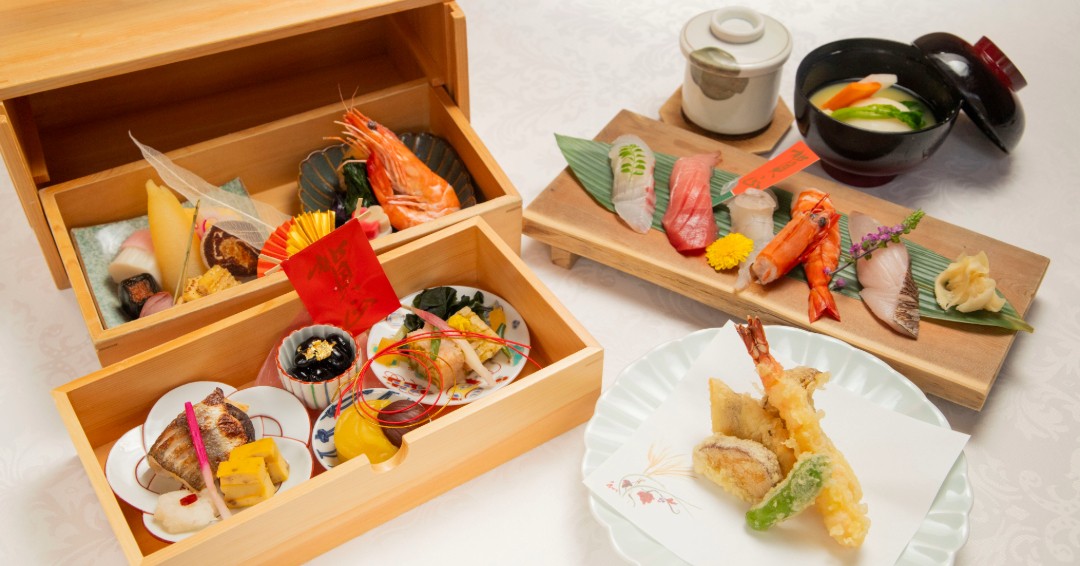 兵庫・淡路島「青の舎」で新年の始まりを祝う食事を！鮨・天ぷらなどの『新春御膳』を１月１日より提供開始