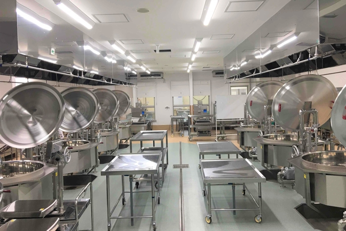 町田忠生小山エリア中学校給食センター 内観