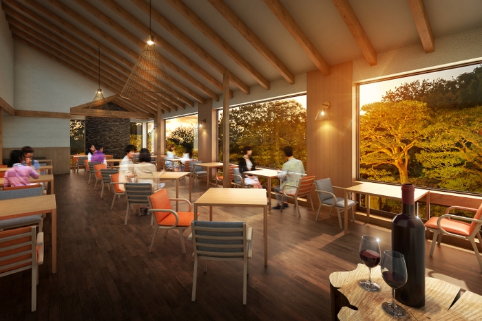 Restaurant 溪 ホール 完成予想図