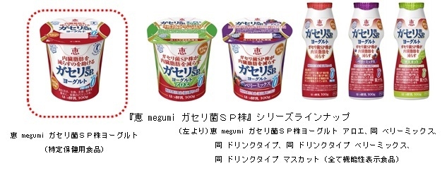 ガセリ菌SP株ヨーグルトシリーズ