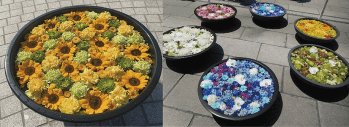 花手水鉢（イメージ）