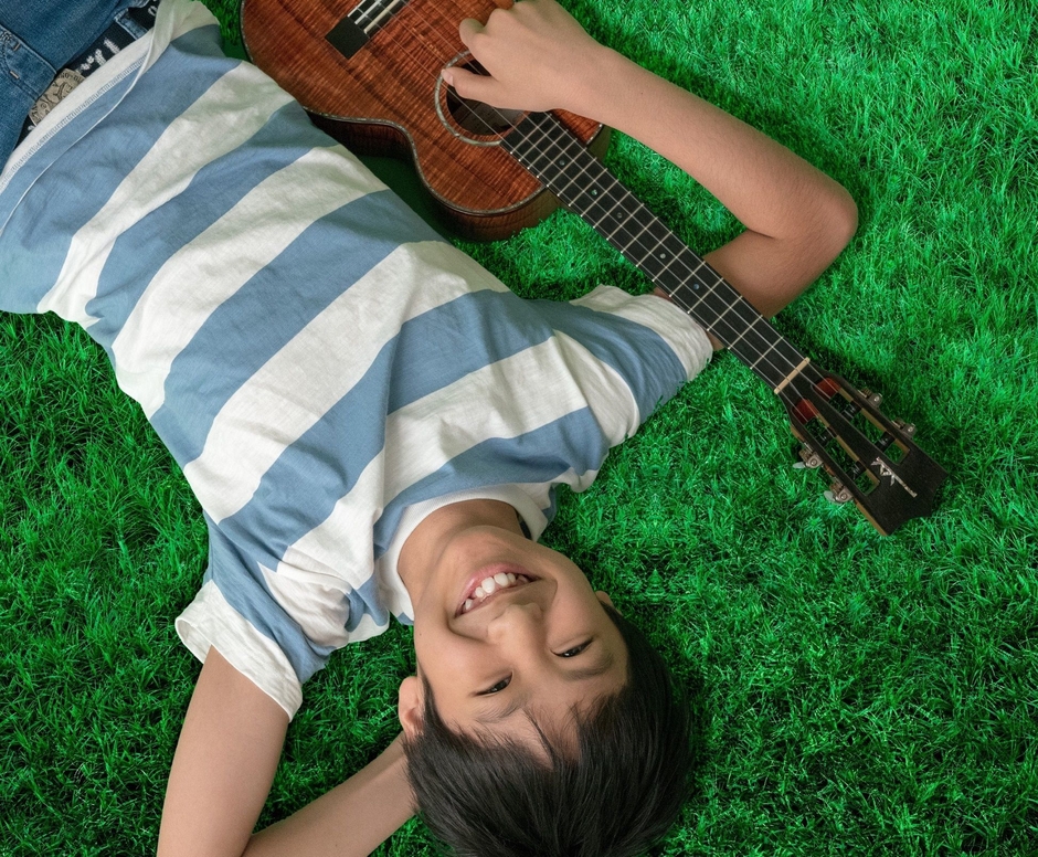 ナニワの高速ウクレレ少年 近藤利樹さん