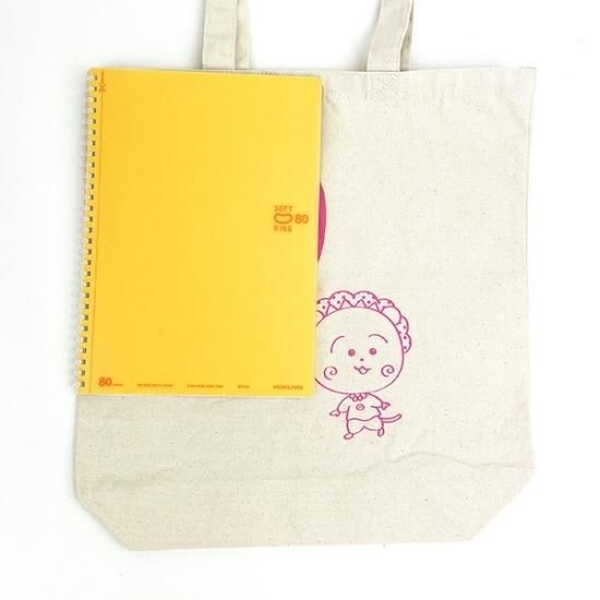 コジコジのシンプルデザインのトートバッグ