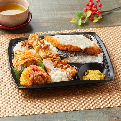 年末年始ありがとう!!びっくりのり弁