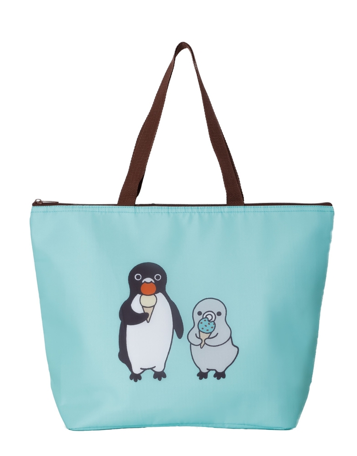 SuicaのペンギンのBig保冷トートバッグ〈チョコミント〉