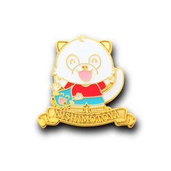 ◆PINS FACTORY（ピンズファクトリー）◆　ピンズ実例No,813　有限会社西本屋　様　「プレゼント用ピンバッチ」