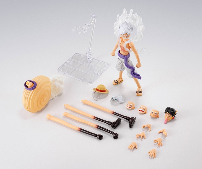 S.H.Figuarts モンキー・D・ルフィ -ギア5 未来島エッグヘッド-(セット内容)