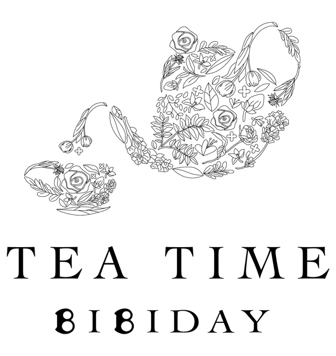 BIBIDAY Tea Time ロゴ