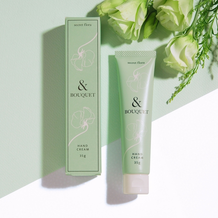 「& BOUQUET」シリーズ secret flora ハンドクリーム
