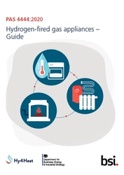 国家規格協会のBSI、 水素燃焼ガス機器に関するPAS規格(PAS 4444)を発行