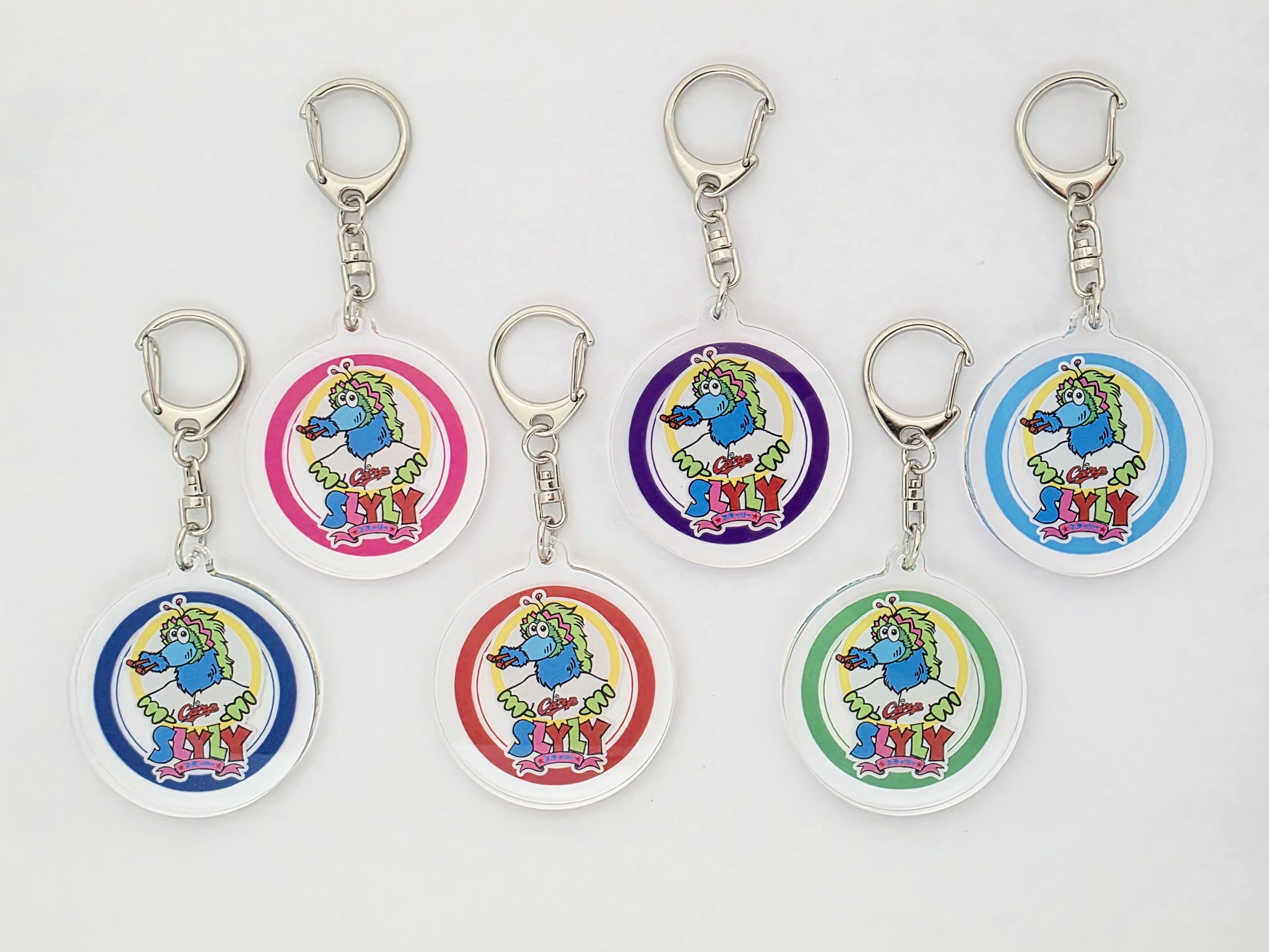 スラィリーアクリルキーホルダー6種類