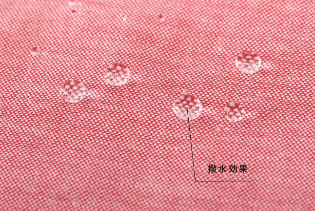 レインビーズの驚きの撥水性