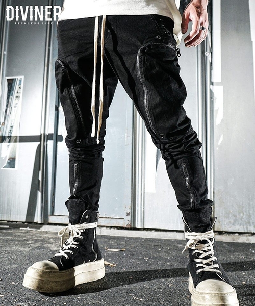 Militarily Zip Cargo Pants