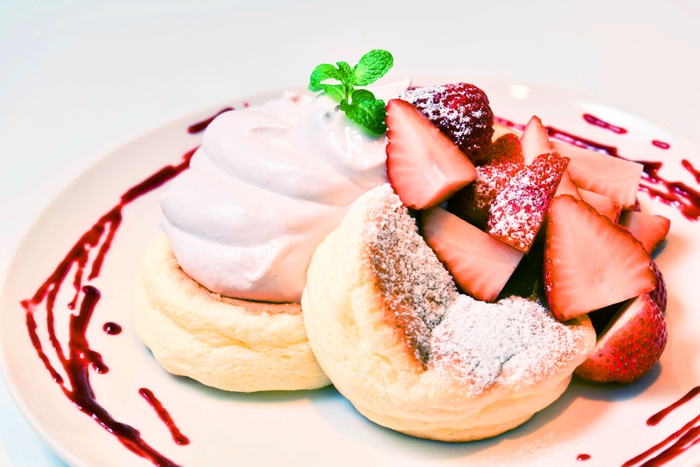 Mr.パンケーキ イチゴ[季節限定] 1,300円
