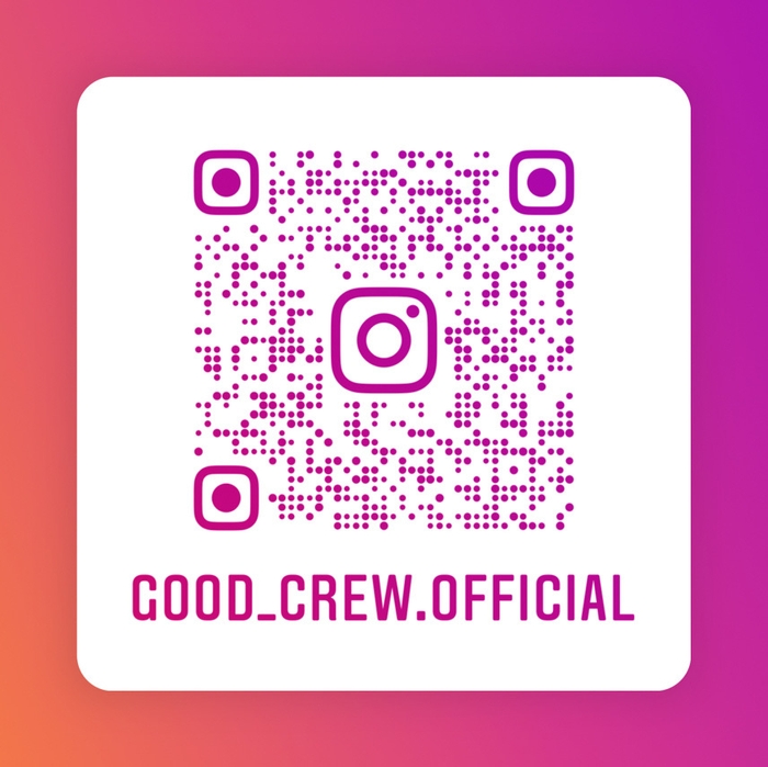 インスタグラム 　@GOOD.CREW.OFFICIAL