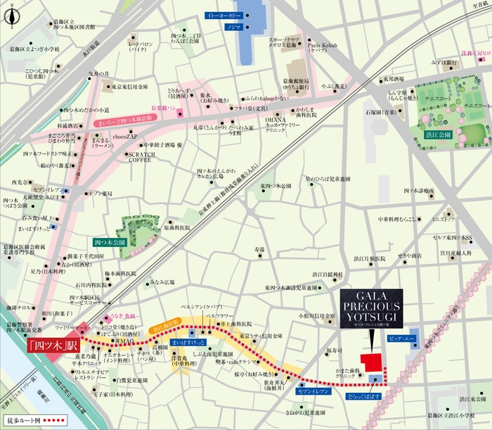現地案内図