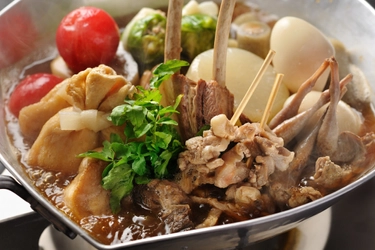 星のや軽井沢 鹿節（しかぶし）を使った鹿出汁とジビエを味わう夕食メニュー 「ジビエおでん」登場 期間：2019年11月18日～2020年3月31日