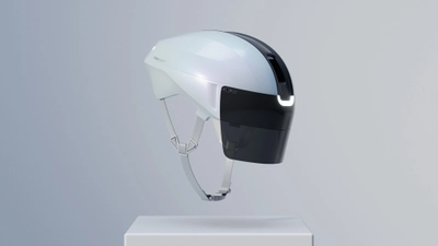 視野の中に安全情報を――Canyonがヘッズアップディスプレイ搭載スマートヘルメットのプロトタイプ「Stingr スマートヘルメット」を発表