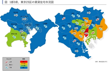 2018年第2四半期　 1都3県賃貸住宅市況図と東京23区ハイクラス賃貸住宅の市場動向 ～賃貸住宅市場レポート　 首都圏版・関西圏・中京圏・福岡県版　2018年10月～