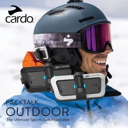 ヘルメットに取り付け可能なアウトドアスポーツ向け新商品　 Bluetoothインカム・Cardoの「PACKTALK OUTDOOR」を発売