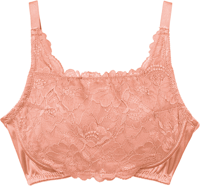 ルルスマートブラ　コーラルオレンジ