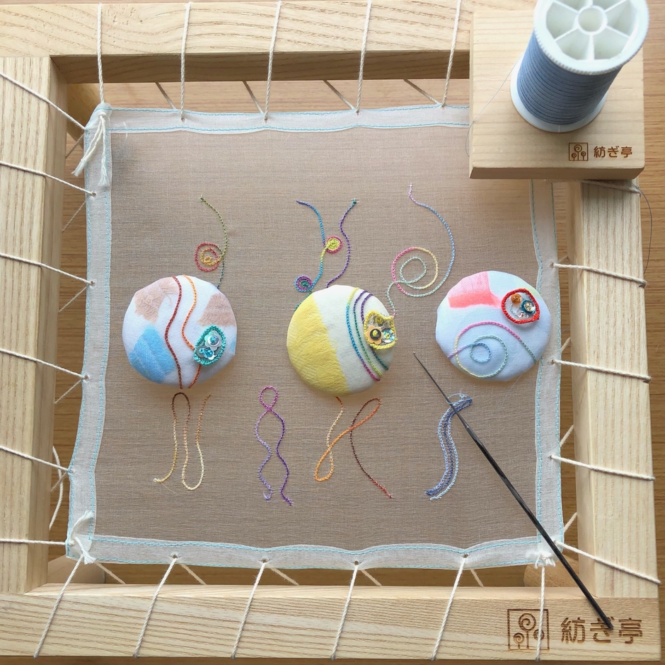 【紡ぎ亭】ワークショップ体験作品