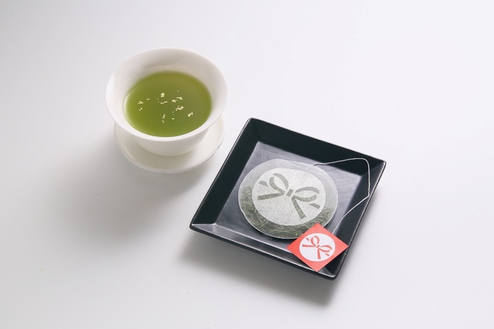 縁結びのバレンタインさくら茶+金箔_2