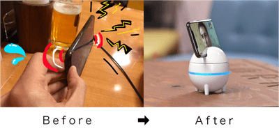 スマートフォン設置イメージ