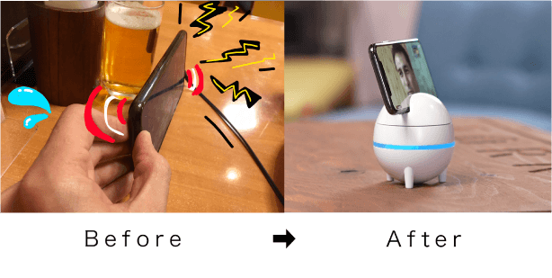 スマートフォン設置イメージ