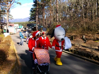 富士すばるランド 2013年12月25日（水）まで「クリスマスinすばるランド」開催！ ～ふじのすけサンタからプレゼントがあるかも！？～