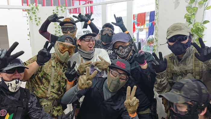 サバゲーの様子1 (※画像はイメージです)