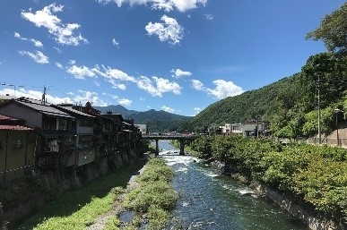 木曽の町並み