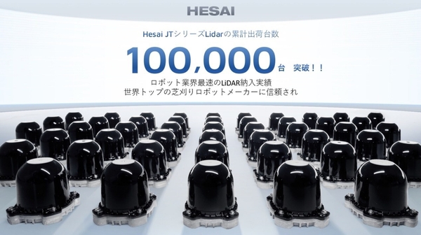 Hesai JTシリーズの3D LiDAR